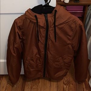Men's thick bomber jacket